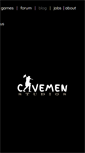 Mobile Screenshot of cavemenstudios.com